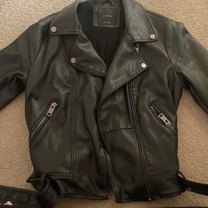 Leather jacket